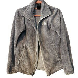 The North Face Women’s Sz S Gray Plush Fleece Jacket